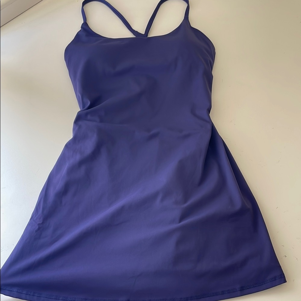 Halara SoftlyZero Plush Backless Active Dress-Easy Peezy Edition - Picture 3 of 14